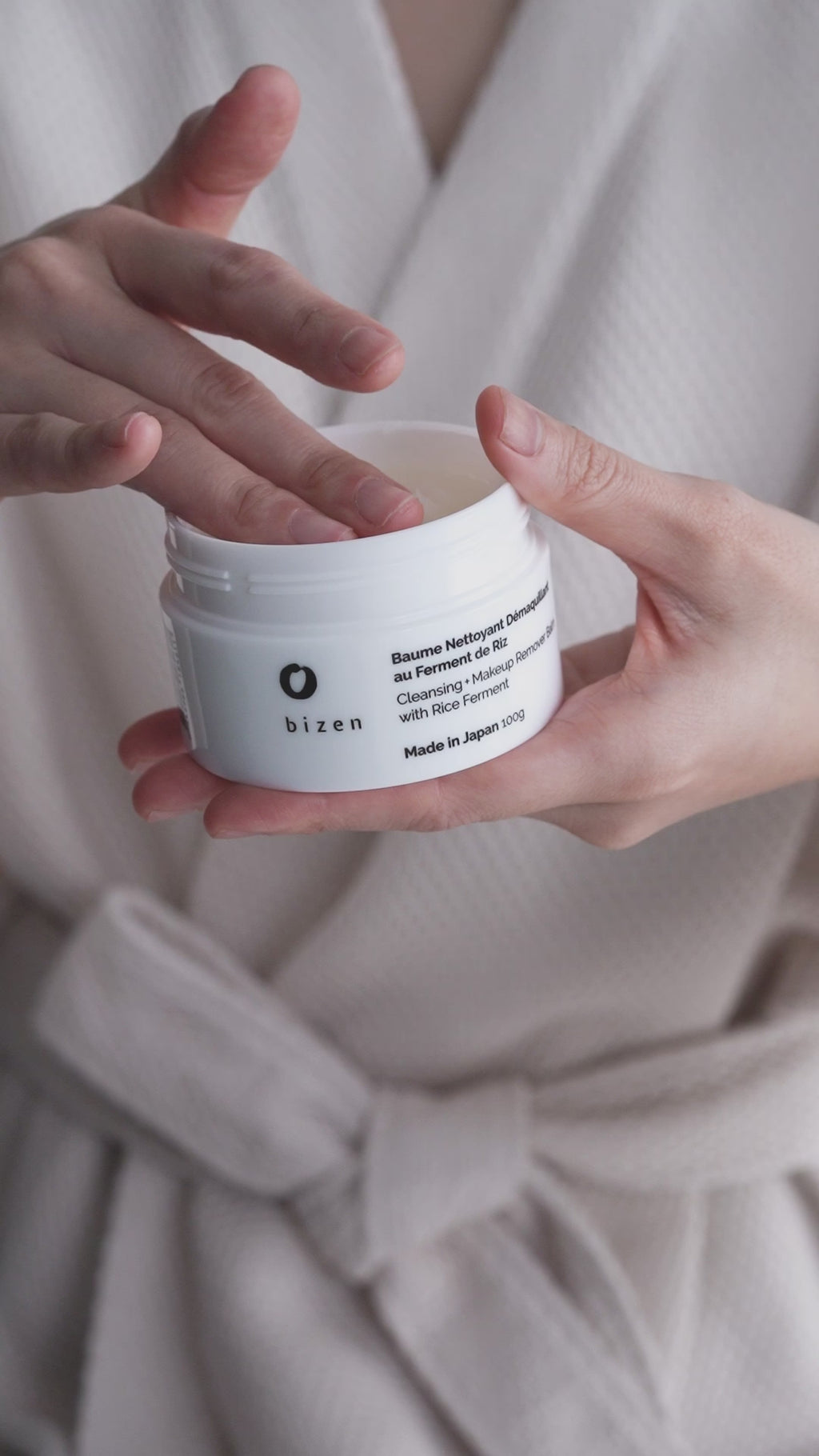 Le Baume Nettoyant et Démaquillant au Ferment de Riz